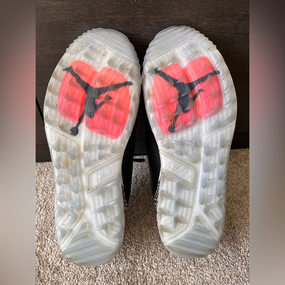 Mens Air Jordan ADG Cement 3 Black Golf Shoes Size 9 - Picture 4 of 12